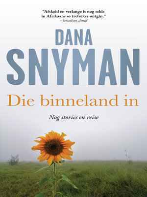 cover image of Die binneland in